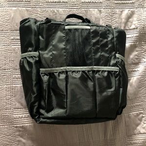 Black Diaper Backpack Insert